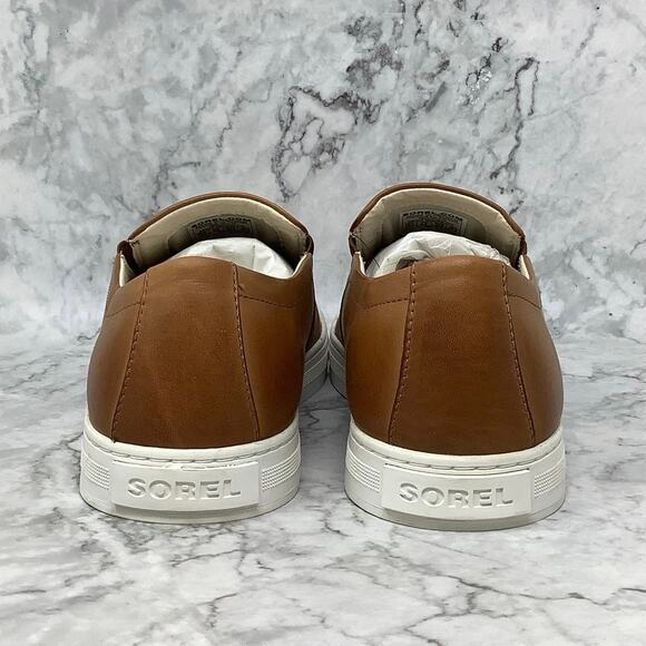Sorel Size 10.5 Brown Flora/Sea Salt Caribou Mod Slip On Shoes Waterproof BR3-14 - Picture 5 of 10